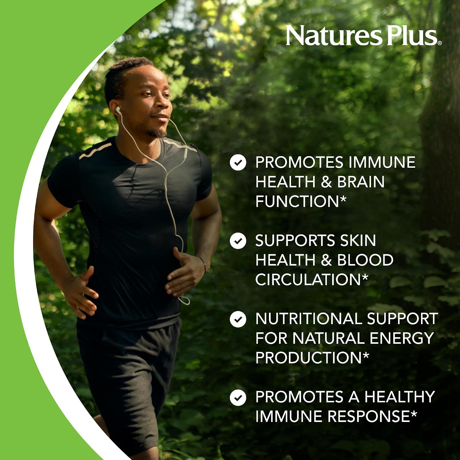 NaturesPlus Niacinamide, Sustained Release - 1000 mg, 90 Tablets