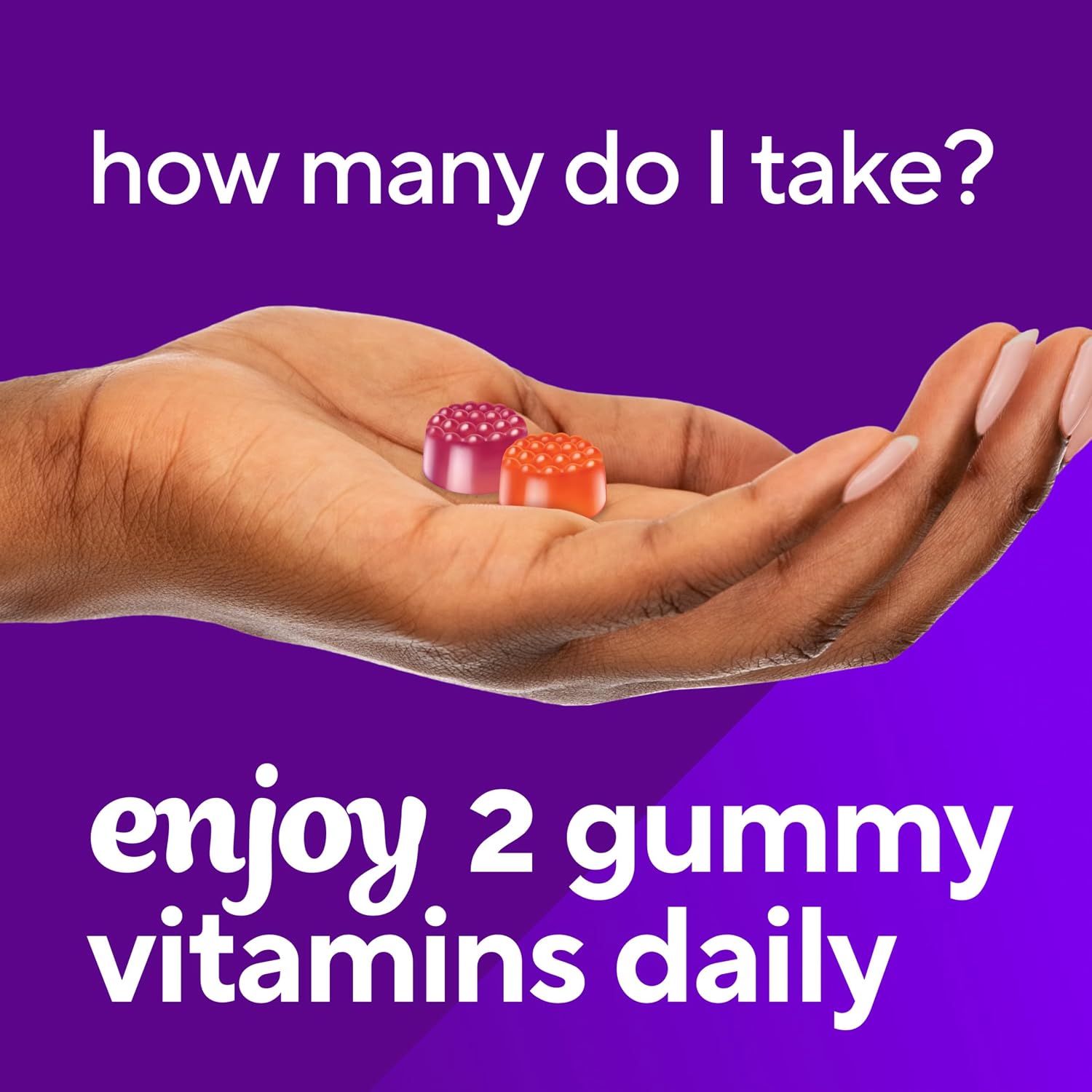 Vitafusion Vitamin D3 Gummies, 2000 IU, 150 Count – Bone and Immune Support