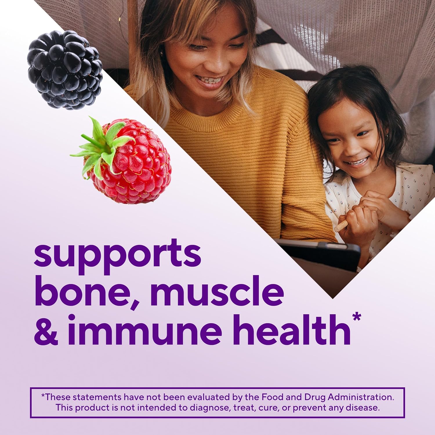 Vitafusion Vitamin D3 Gummies, 2000 IU, 150 Count – Bone and Immune Support