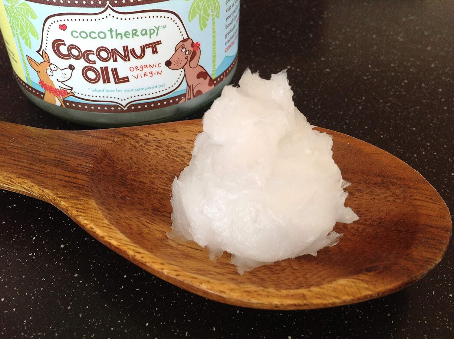 CocoTherapy Organic Virgin Coconut Oil, 227 g – Dog Supplement for Skin, Coat, Digestion & Immunity