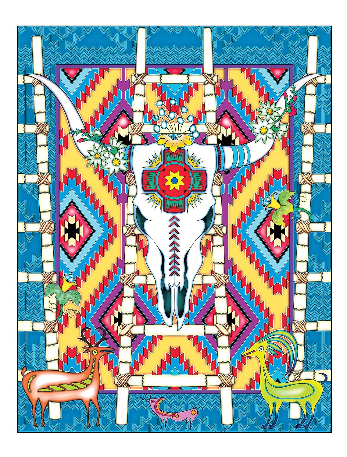 Creative Haven Native American Designs Colouring Book: Your Path to Calm, Serenity, Stress Relief, Zen & Relaxation (Adult Colouring Books: Canada)