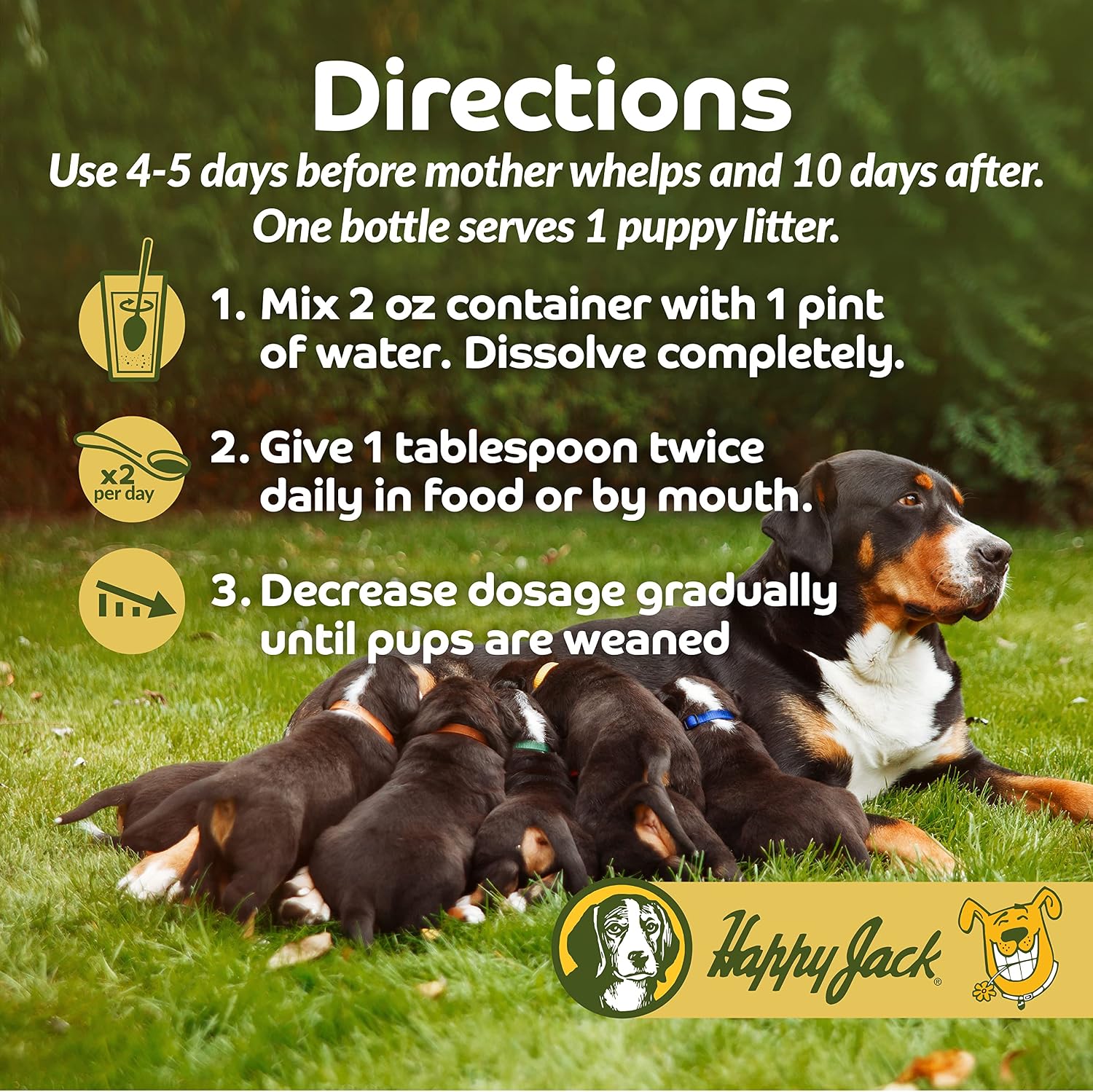Happy Jack Milkade Dog Breeding & Nursing Supplement, 60 mL