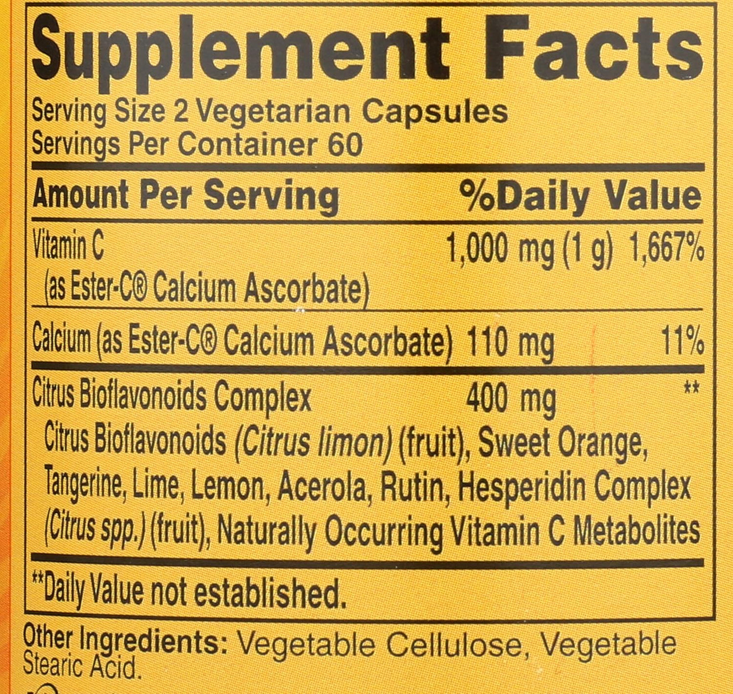 American Health Ester-C Vitamin C Supplement - görsel 3