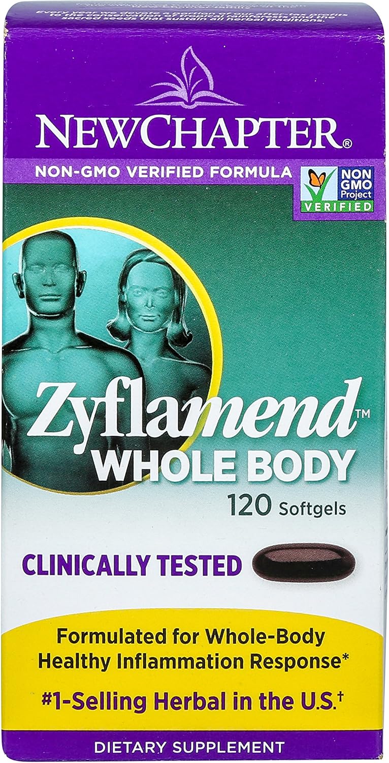 New Chapter Zyflamend Whole Body - 120 Vegetarian Capsules