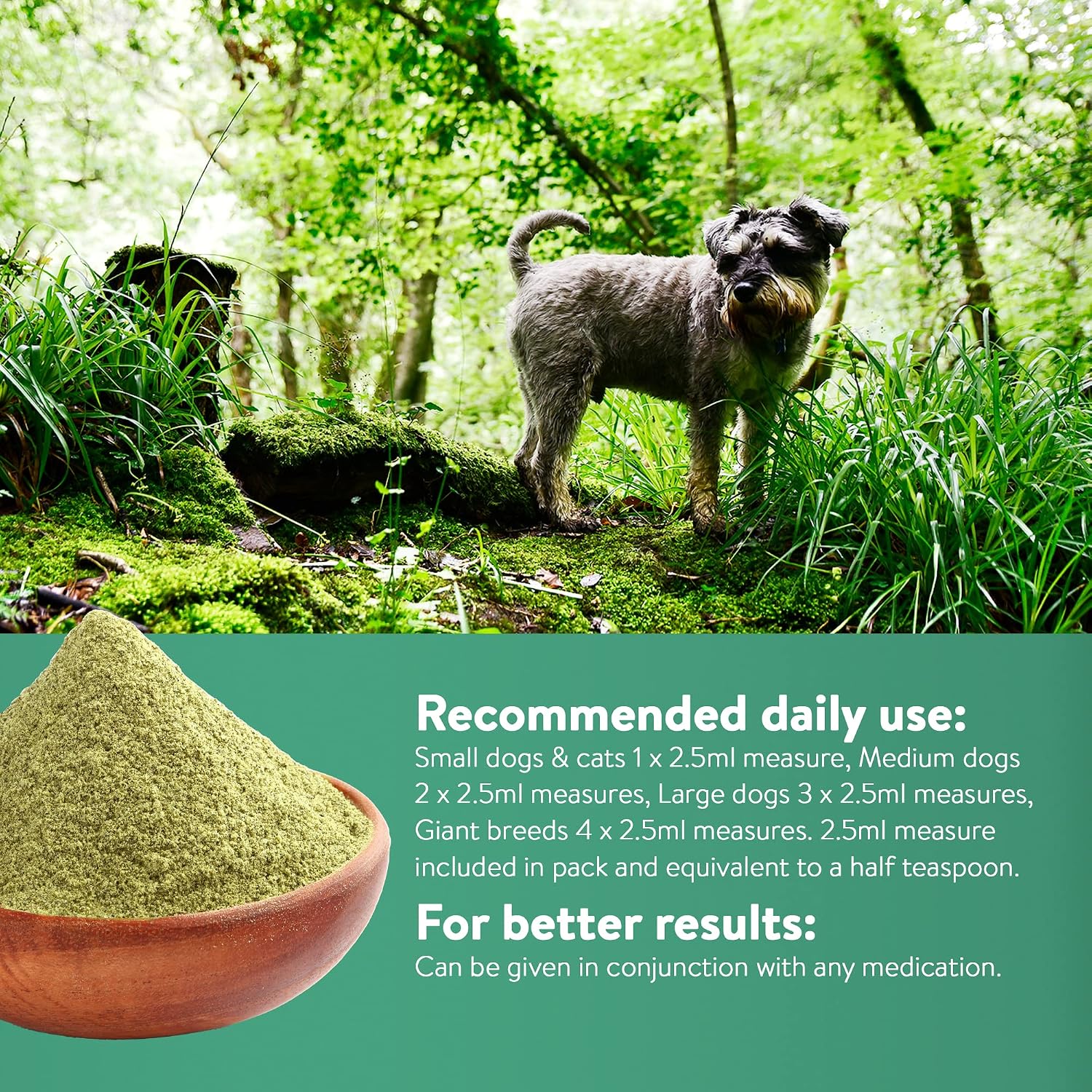 Easy Green Powder for Dogs and Cats (250 g)