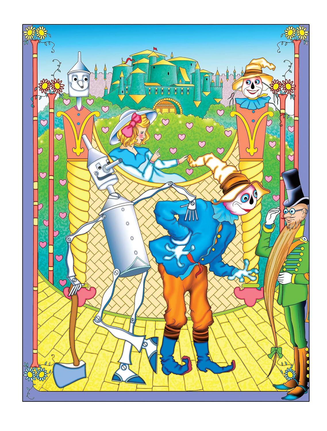Creative Haven Wizard of Oz Designs Colouring Book