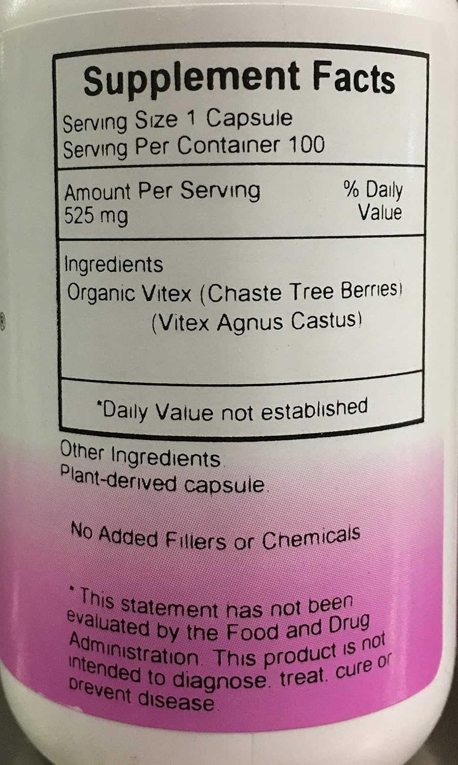 Dr. Christopher's Formula Chaste Tree Berries, 100 Vegetarian Capsules, 525 mg