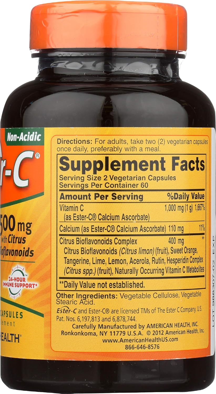 American Health Ester-C Vitamin C Supplement - görsel 5