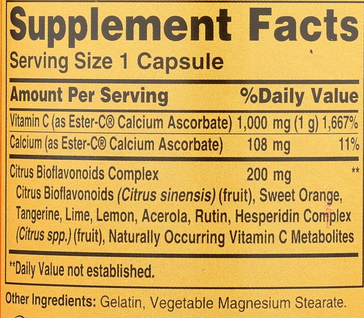 American Health Ester C 1000mg with Citrus Bioflavonoids, 90 Tablets - görsel 3