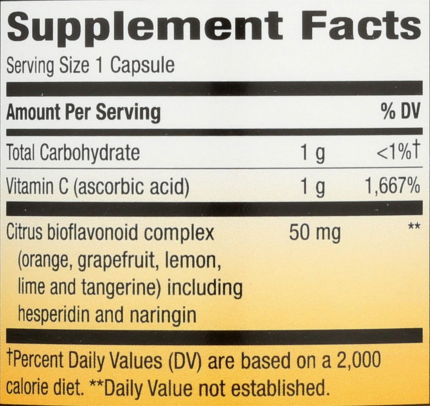 Nature's Way Extra Strength Vitamin C with Bioflavonoids, 1,000 mg, 100 Vegan Capsules