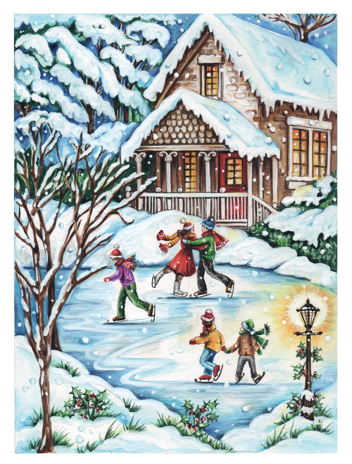 Creative Haven Winter Wonderland Colouring Book