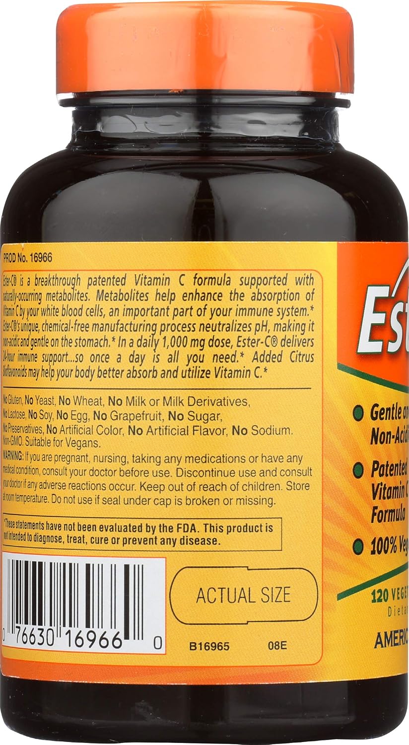 American Health Ester-C Vitamin C Supplement - görsel 4