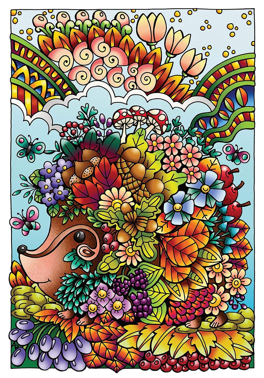 Creative Haven Entangled Forest Colouring Book (Adult Colouring Books: Nature)