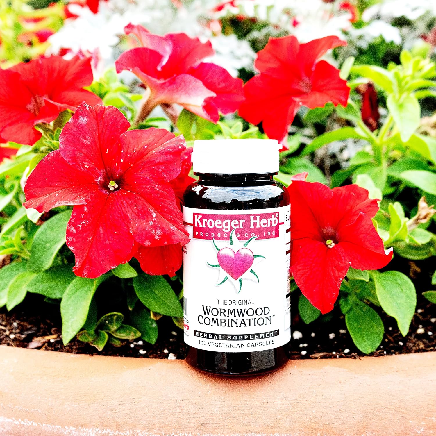 Kroeger Herb Wormwood Combination - 100 Vegetarian Capsules