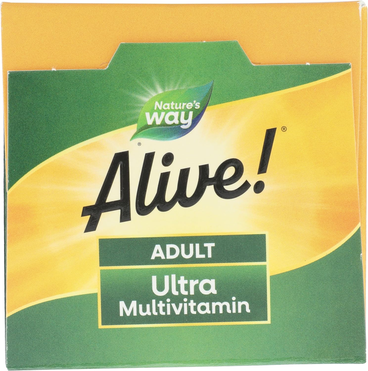 Nature's Way Alive! Adult Ultra Multivitamin, Helps Promote Energy Metabolism, Heart & Muscle Function, with B-Vitamins Including Methylated B12, Gluten Free, 60 Tablets